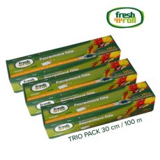 Výhodný balíček Fresh'n'Roll - 3 ks Potravinové fólie 30cm / 100m