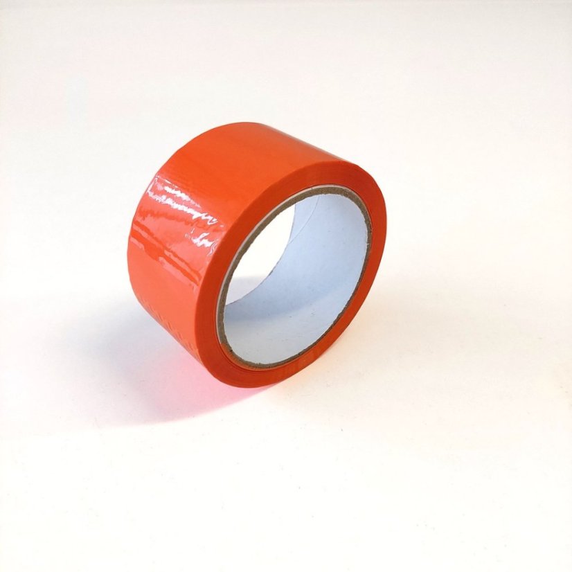 CleverPack Lepicí páska Akryl ORANŽOVÁ 48mm x 66m