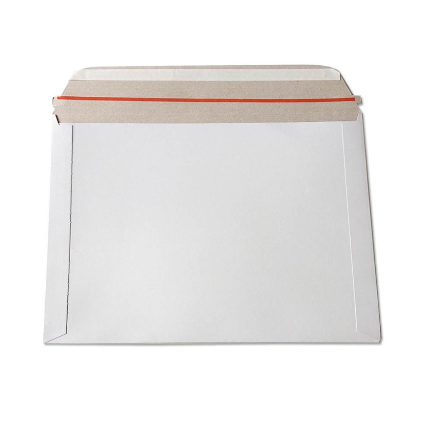 Kartonová obálka 250x353mm BÍLÁ (balení 100 ks)