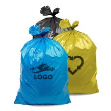 Igelitové vrecia s vlastnou potlačou 120L / 40my - rolka 25 ks