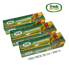 Výhodný balíček Fresh'n'Roll - 3 ks Potravinovej fólie 30cm / 300m