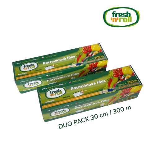 Výhodný balíček Fresh'n'Roll - 2 ks Potravinovej fólie 30cm / 300m