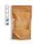 Sáčky Doypack, 250ml, Kraft/PET/PE s okénkem, 100 ks / bal