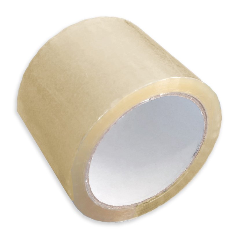 CleverPack Lepicí páska Solvent TRANSPARENT 75mm x 60m