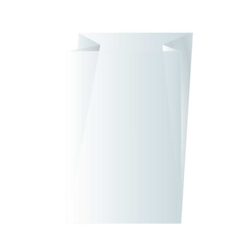 LDPE vrecko s bočnými skladmi 230+180 × 990 mm, 30 my (balenie 100 ks)