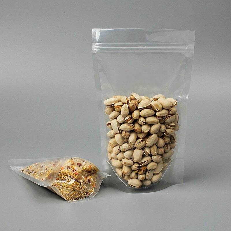 Sáčky Doypack, 250ml, TRANSPARENT PET/PE, 100 ks / bal