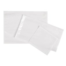 Nalepovacia obálka DL PRIEHĽADNÁ / číra 235 × 123 mm (balenie 100 ks)