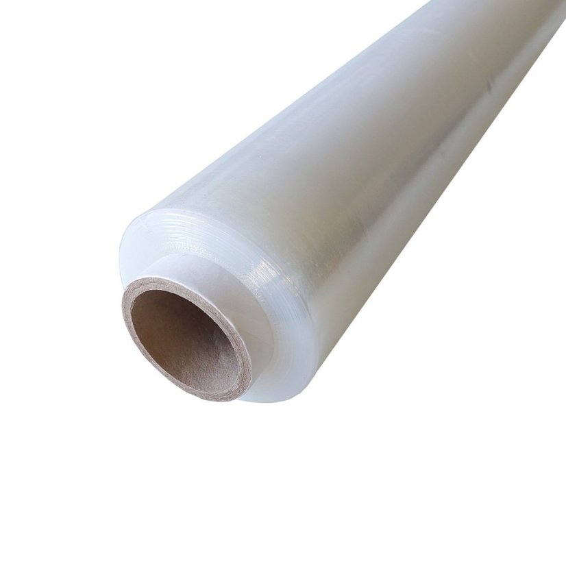 Ruční stretch fólie TRANSPARENT 2 kg - 17 my / 500 mm