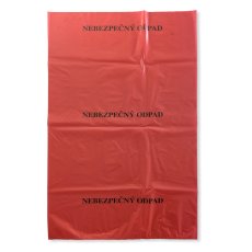 Igelitové pytle na nebezpečný odpad 200L SILNÉ ČERVENÉ (balení 10 ks)