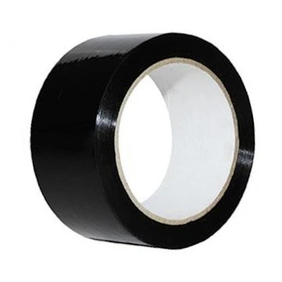 CleverPack Lepicí páska Akryl ČERNÁ 50mm x 66m