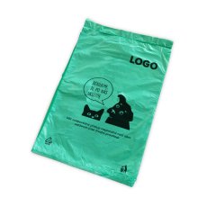 Sáčky na psí exkrementy zelené S VLASTNÍM POTISKEM