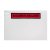 Nalepovacia obálka C6 PRIEHĽADNÁ / číra s potlačou 175 × 132 mm (balenie 100 ks)
