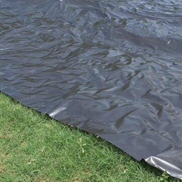 Silážní plachta černá 12x60 m / 0,150 mm