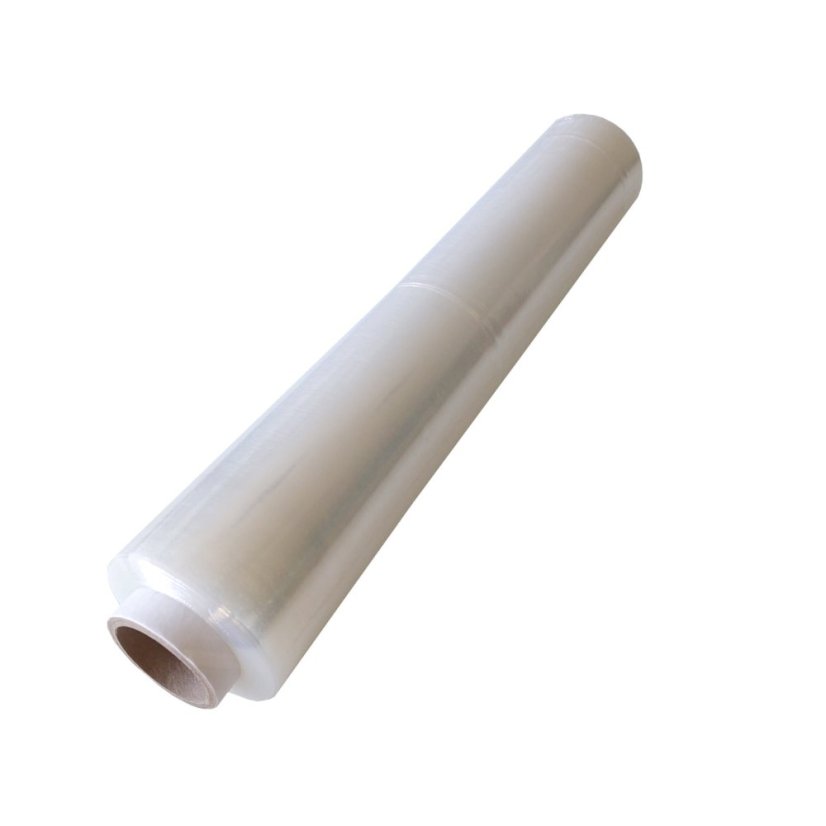 Ruční stretch fólie TRANSPARENT 2 kg - 17 my / 500 mm