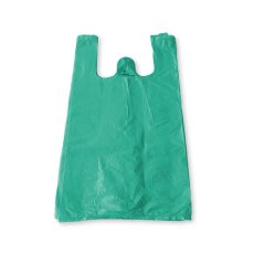 Mikrotenová taška trhací ZELENÁ - 7 kg - 28 x 50 cm - blok 100 ks
