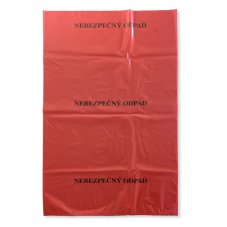 Igelitové vrecia na nebezpečný odpad 200L SILNÉ ČERVENÉ (balenie 10 ks)